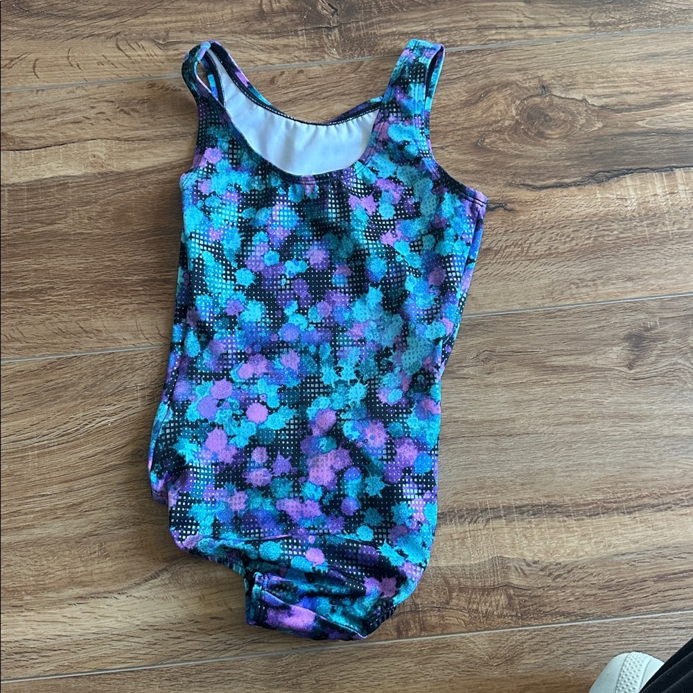 Colorful Patterned leotard child small - Picture 2 of 2
